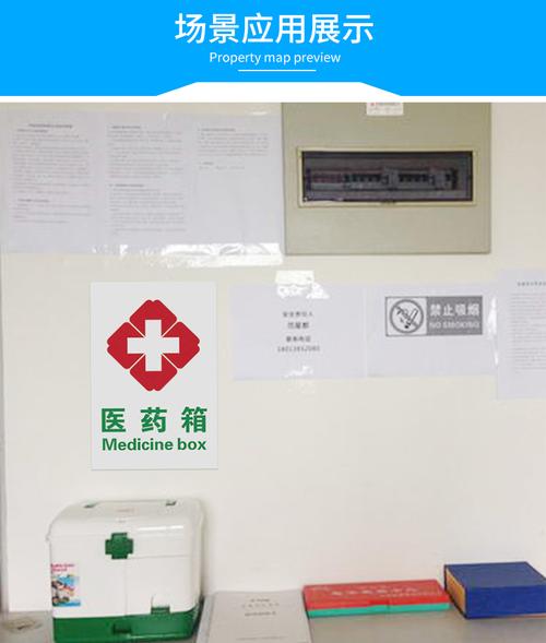 安全标识牌 紧急站、急救室与医药箱的标志解析与重要性
